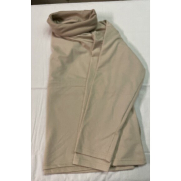 Nine West Active Womens Sweater Size XL Beige Turtle Neck Long Sleeve Stretch - Picture 8 of 8